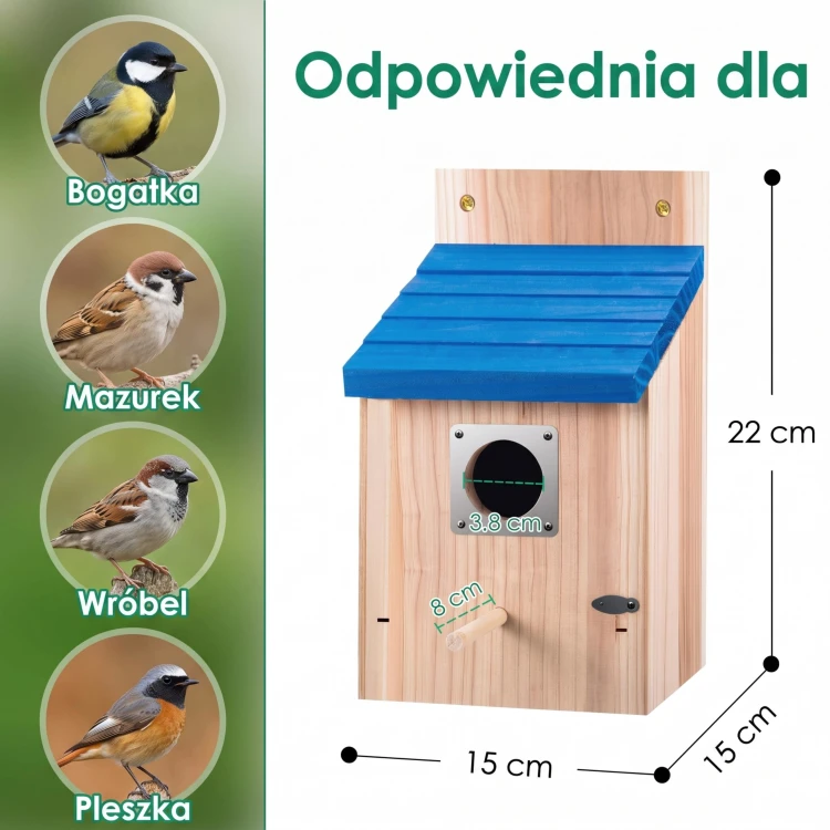 Lęgowa dla małych ptaków